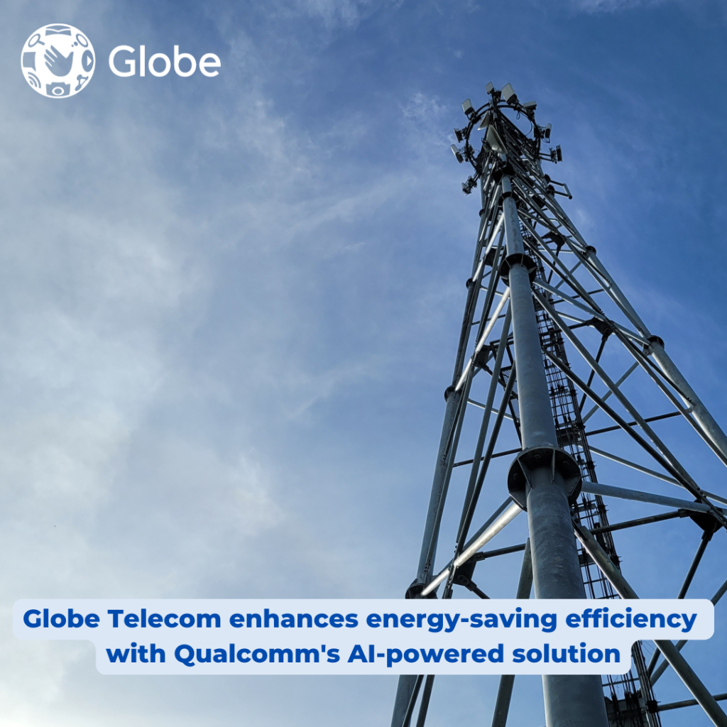 <strong>Globe Telecom enhances energy-saving efficiency with Qualcomm’s AI-powered solution</strong>